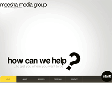 Tablet Screenshot of meesha.net